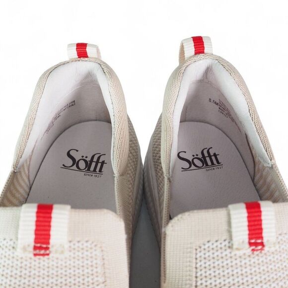 Women's Cream Slip-On Sneakers - Picture 11 of 11